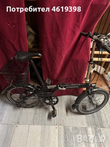 Сгъваем велосипед Pegasus 20”, снимка 4 - Велосипеди - 52787155