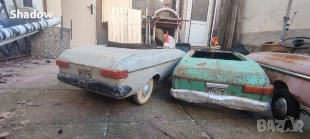 Москвич с педали , снимка 14 - Антикварни и старинни предмети - 53819560