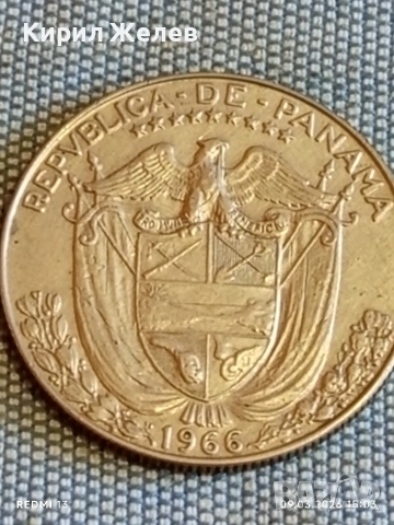 Монета 1/4 балбоа 1966г. Панама тема Васко Нунес де Балбоа 48060, снимка 6 - Нумизматика и бонистика - 53768532
