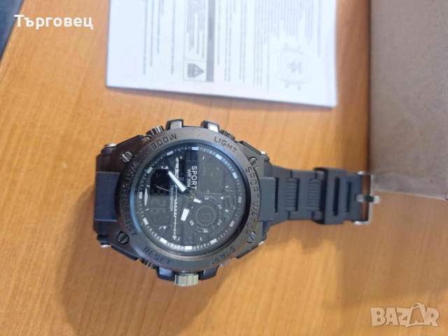 НОВ водоустойчив мъжки спортен часовник , снимка 3 - Мъжки - 52881749