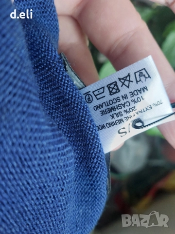 HAWICO Scotland и Dalle piane. Italy. Нови големи  шал 190/55 см. Вълна, Кашмир, снимка 3 - Шалове - 43042764