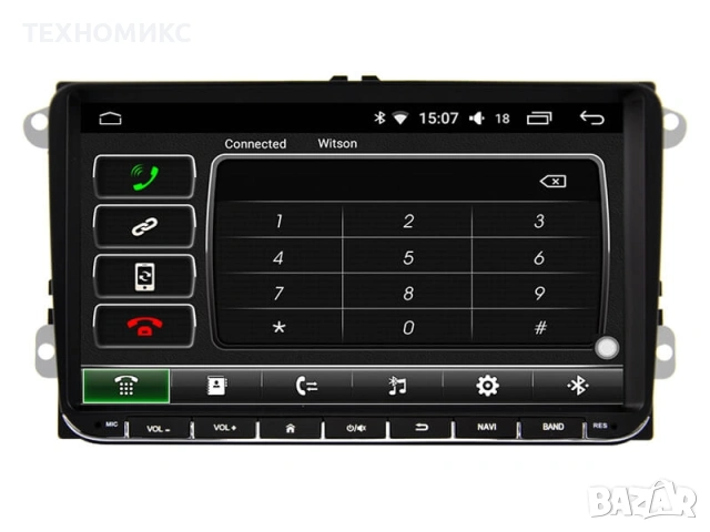 Мултимедия с Android 15 за VW, Skoda, Seat 2004-2015 HC8227 9 inch, снимка 12 - Друга електроника - 53866411