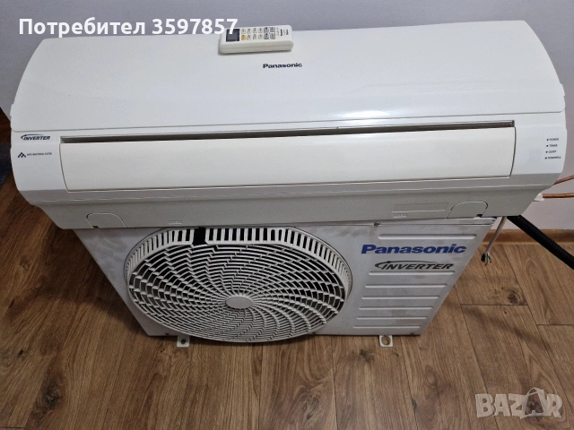 Инверторен Климатик Panasonic 12, снимка 2 - Климатици - 53113447