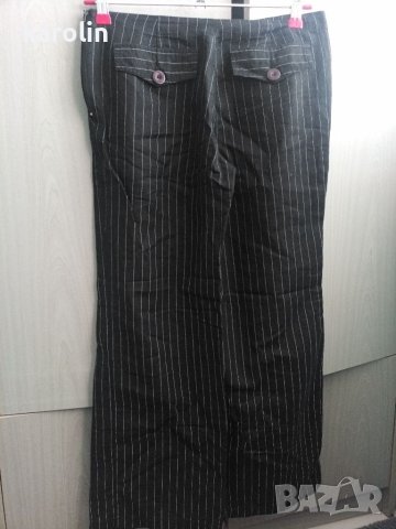 Дамски панталон лен и памук, снимка 2 - Панталони - 41208356