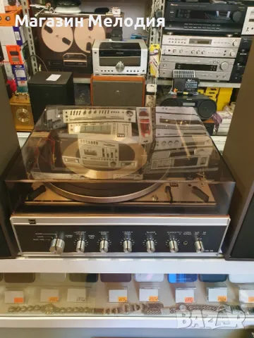 💽📻📀🎶 Грамофон DUAL HS 39 с оригиналните му тонколони. В отлично техническо и визуално състояние., снимка 5 - Грамофони - 47366401
