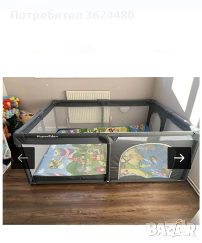 3906 Сглобяема детска кошара за игра , снимка 3 - Кошарки - 52120996