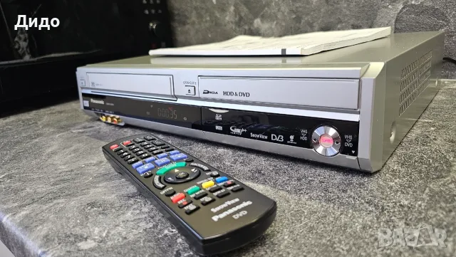 Panasonic DMR-EX99V с оригинално дистанционно управление и упътване., снимка 5 - Плейъри, домашно кино, прожектори - 55962010