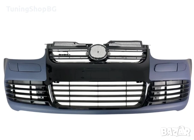 Предна броня за VW GOLF 5 R32 дизайн с черна решетка