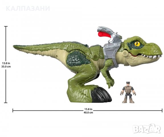 FP Imaginext Jurassic World Mega Mouth T-Rex GBN14, снимка 2 - Фигурки - 35796277