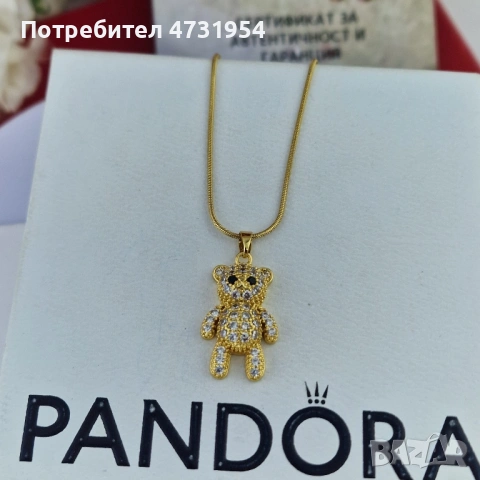 Дамски колиета Pandora, снимка 10 - Колиета, медальони, синджири - 53402689