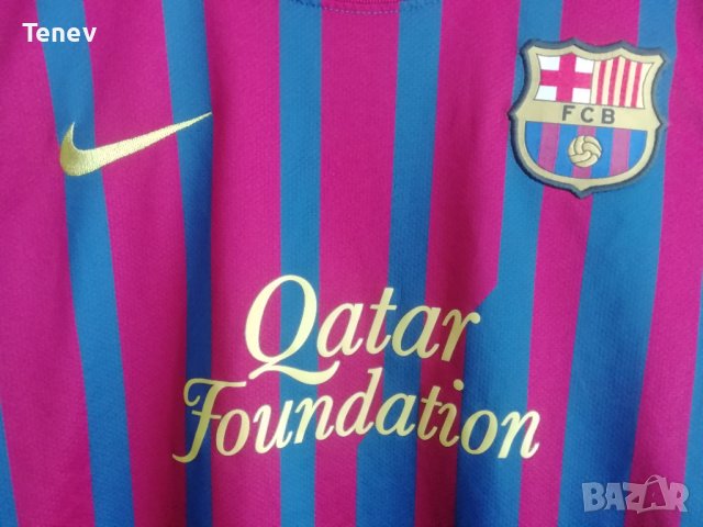 Barcelona Nike оригинална футболна тениска фланелка Барселона размер S, снимка 3 - Тениски - 41669591