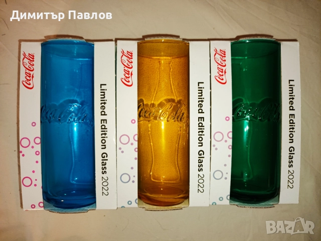 Кока Кола чаши за колекционери coca cola, снимка 3 - Чаши - 32899348