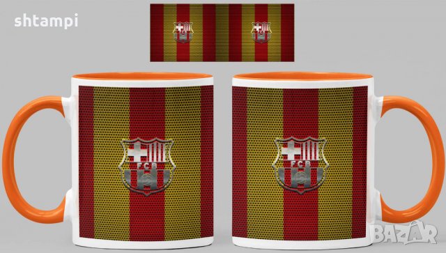 Чаша Барселона Barcelona Керамична, снимка 5 - Фен артикули - 34783166