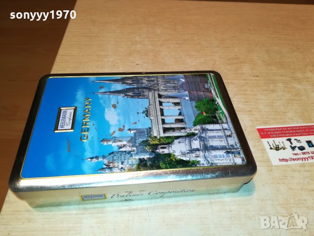 GERMANY-МЕТАЛНА КУТИЯ С КАПАК 2609212050, снимка 12 - Колекции - 34261639