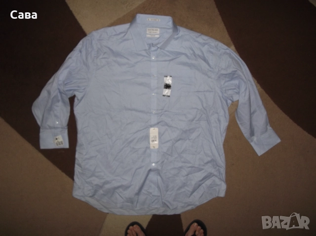 Риза VAN HEUSEN  мъжка,5ХЛ, снимка 3 - Ризи - 52369535