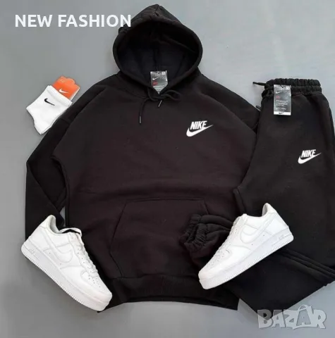 Мъжки Ватирани Екипи ✨ S-2XL ✨ NIKE , снимка 2 - Спортни дрехи, екипи - 48443554