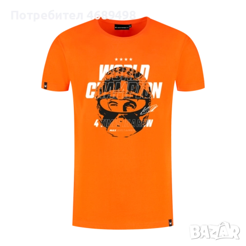 Тениска Verstappen Orange Army (F1 фен артикули), снимка 2 - Тениски - 52869545