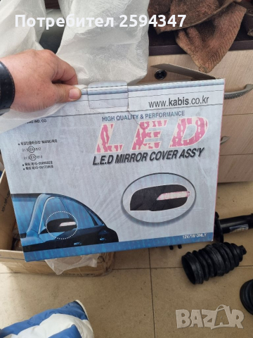 SSANGYONG KYRON ОБЛИЦОВКА СТРАНИЧНИ ОГЛЕДАЛА LED, снимка 4 - Части - 36192012