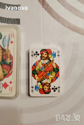 Мини карти за белот, снимка 3 - Карти за игра - 53773468