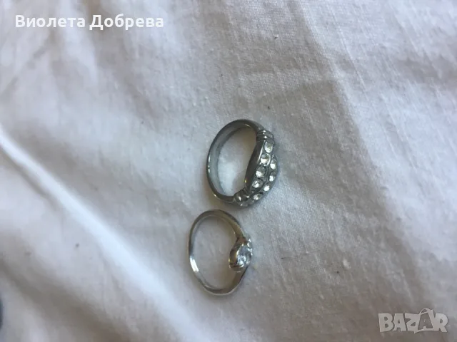 Пръстени,гердан, снимка 2 - Колиета, медальони, синджири - 55959059