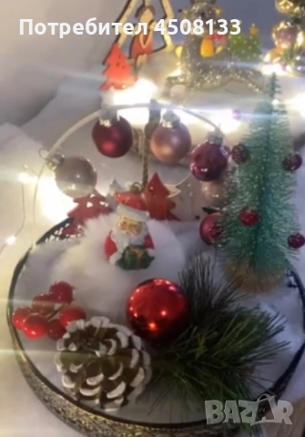 Коледни свещници , снимка 4 - Декорация за дома - 52527622