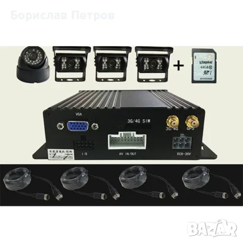Видеорегистратор за автобус с 4G и GPS AC66, снимка 5 - Аксесоари и консумативи - 55785724