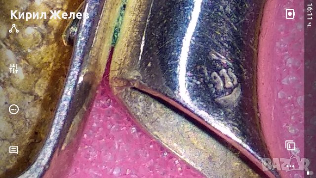 ДИЗАЙНЕРСКИ СРЕБЪЪРЕН МЕДАЛЬОН СРЕБРО 925 ХУДОЖЕСТВЕНА МАЙСТОРСКА АРТ ИЗРАБОТКА 43249, снимка 5 - Колиета, медальони, синджири - 44393966