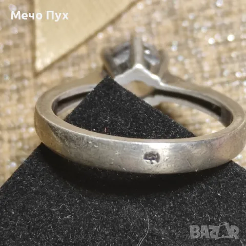 Сребърен пръстен (246), снимка 6 - Пръстени - 48146994