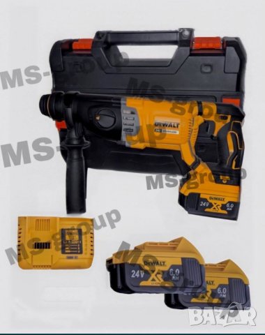 Акумулаторен Перфоратор DeWaLT DCH263 24v с 2 батерии 6а Девалт TSTAK, снимка 1 - Куфари с инструменти - 41935949