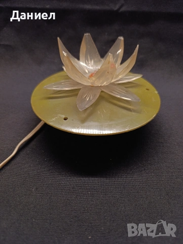 Съветска лампа цвете, снимка 2 - Антикварни и старинни предмети - 53841943