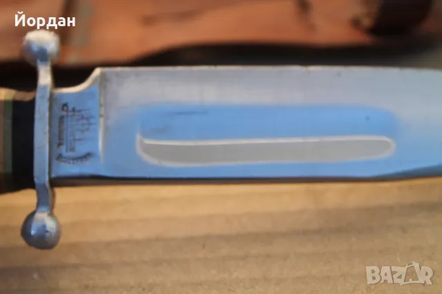 Немски ловен нож ''Hubertus'' , снимка 8 - Ножове - 47719329