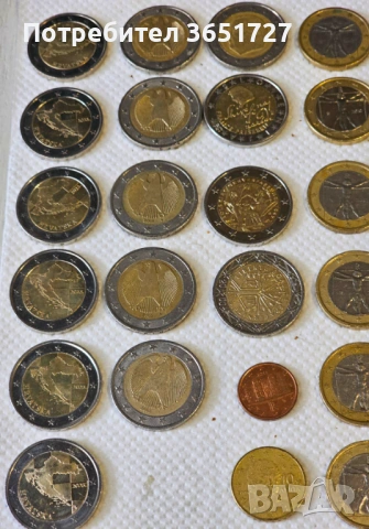 Колекция евро монети, снимка 3 - Нумизматика и бонистика - 53718187
