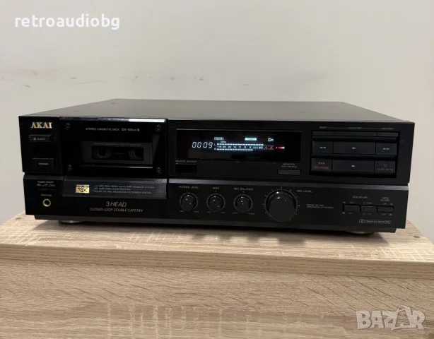 🔈Винтидж триглав дек AKAI GX-65 MK II - Made in Japan - профилактиран🔈, снимка 2 - Декове - 55999556