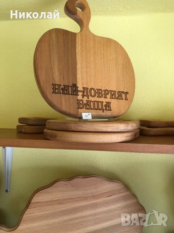 Естествено дърво, дъски, лъжици, шпатули, снимка 7 - Други - 35922681