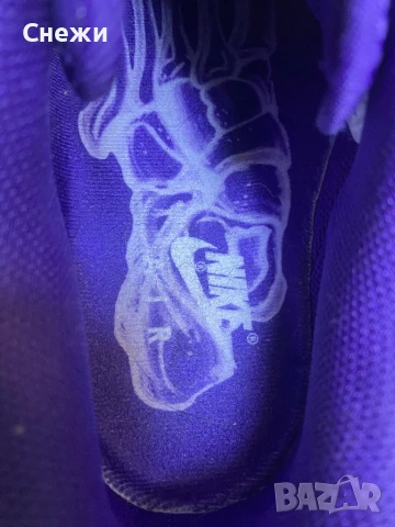 Nike Air force 1 Purple Skeleton, снимка 3 - Кецове - 51161574