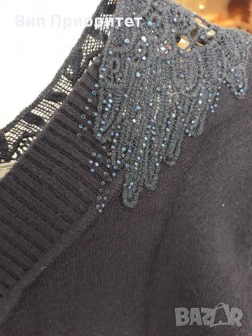 блуза с апликация крила, снимка 4 - Блузи с дълъг ръкав и пуловери - 34711100