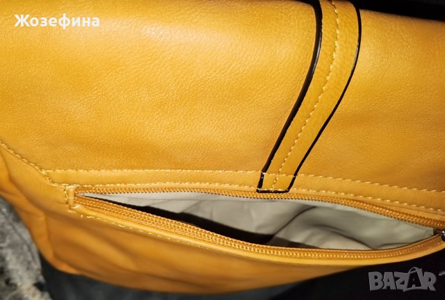 Дамска чанта в оранжево, снимка 3 - Чанти - 40897772