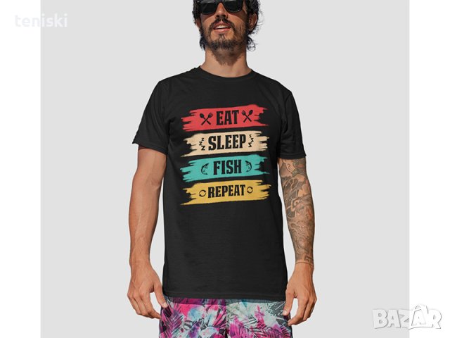 Тениски за рибари,риболов, снимка 4 - Тениски - 37168468