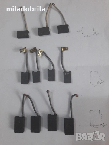 Графитени четки БОШ, снимка 2 - Други - 53797262