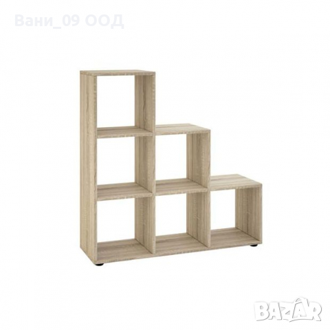 Голяма етажерка-разделител с 6 разделения