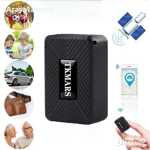 TKMARS TK913 Mini GPS Tracker – GPS локатор с магнит, проследяване в реално време и аларми