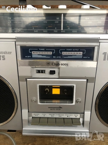 Радиокасетофон  Club 6001(Germany)!, снимка 3 - Радиокасетофони, транзистори - 53266168