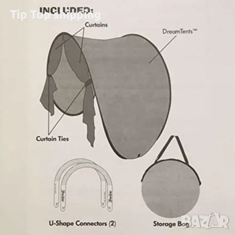 Детска палатка за сън Dream Tents , снимка 3 - Други - 50368467
