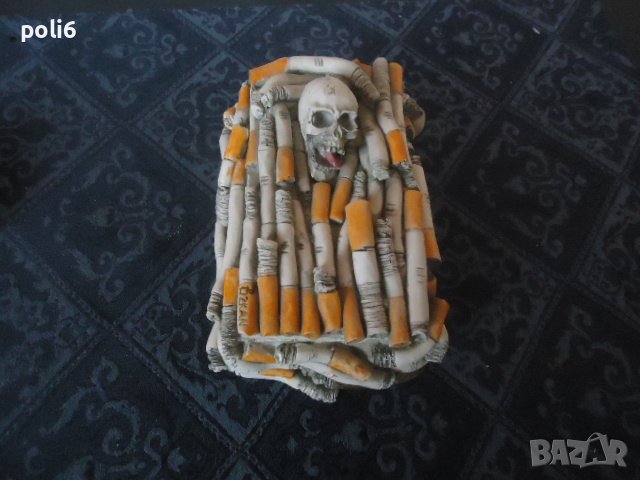 кутия за цигари с череп, снимка 2 - Други - 39334157