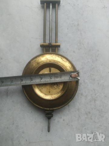 старо махало на стенен часовник, снимка 3 - Други ценни предмети - 39891370