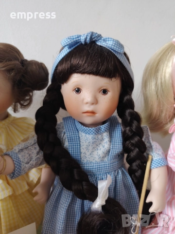 Седем порцеланови кукли Franklin Heirloom Dolls , снимка 11 - Колекции - 52854276