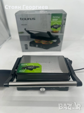 Чисто нов Контактен грил Taurus Grill & Co с мощност 1500вата, снимка 3 - Скари - 52794822