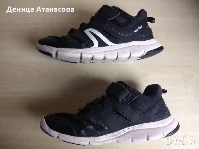 Два чифта леки и удобни маратонки newfeel от Декатлон 38 и 39 номер, снимка 5 - Детски маратонки - 52593512