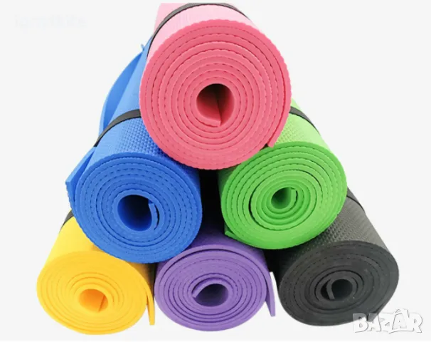 XL Големи дебели постелки за йога, гимнастика, пилатес, фитнес, снимка 9 - Фитнес уреди - 47491177
