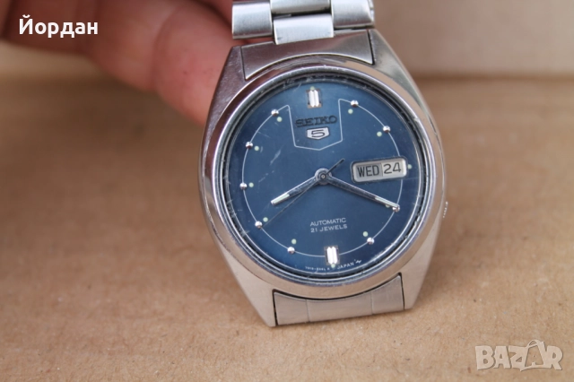 Японски мъжки часовник ''Seiko 5'' , снимка 9 - Мъжки - 52630419